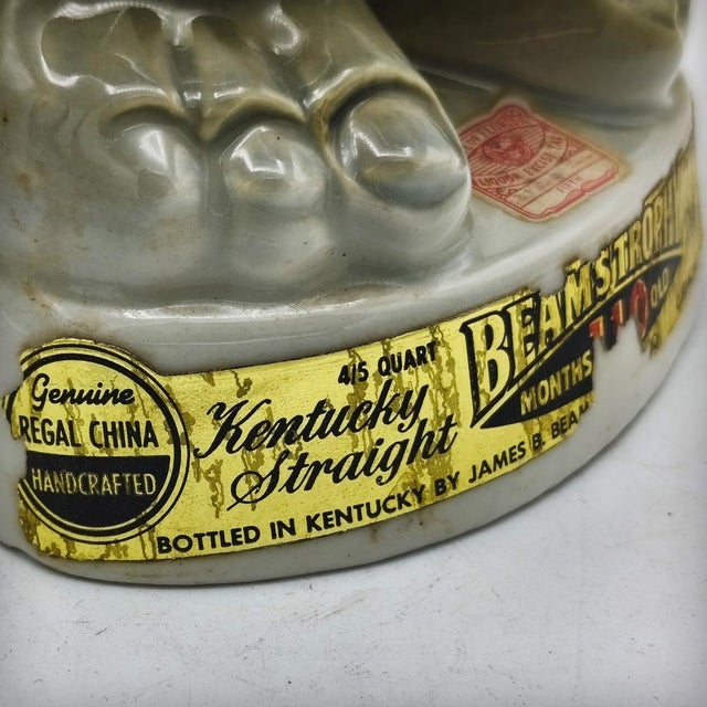 1960s Clown Donkey Ceramic Carafe by Jim Beam, 1968 For Sale - Image 5 of 18