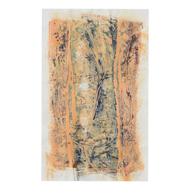 Gerhard Mevissen, Elementar I.5.8 (‘Mystical Inscription), 2003, Pencil and Watercolor on Handmade Paper For Sale