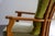 Mid-Century Modern Oak Highback Lounge Chair by Guillerme et Chambron for Votre Maison, France, 1960s For Sale - Image 3 of 10