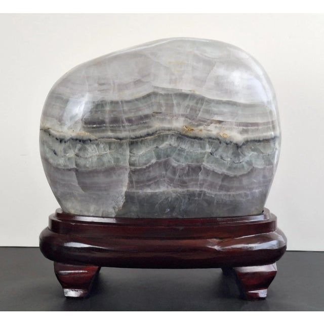 1950s Massive Chinese Flourite Gongshi For Sale - Image 5 of 10
