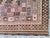 Blue Handwoven Maimana Ghalmori Kilim Rug in Brown, Blue and Rose, 9.6 X 13.6 Ft For Sale - Image 8 of 12