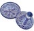 Ceramic Early 20th Century Handmade Blue-Patterned Moorish Ceramic Lidded Bowl For Sale - Image 7 of 11