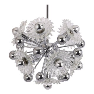 Mid-Century Sputnik Chandelier from Doria Leuchten, Germany, 1970s For Sale