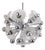 Mid-Century Sputnik Chandelier from Doria Leuchten, Germany, 1970s For Sale