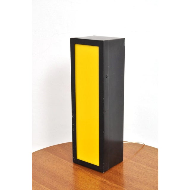 Vintage Letter I Sign with Light, 1980s For Sale - Image 9 of 9