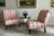 Raspberry Pink Pair of Martha Stewart for Bernhardt Tufted Slipper Chairs For Sale - Image 8 of 10