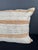 Turkish Hemp Pillow Cushion Natural Beige Rust Pillow Cushion Cover 16" x 24" For Sale - Image 4 of 4