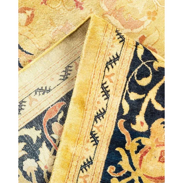 Mogul, One-of-a-Kind Hand-Knotted Area Rug in Green, 8' 3" x 10' 4" For Sale In New York - Image 6 of 8