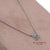 Metal 18k(750) White Gold Natural Diamond Square Shape Pendant Necklace With Chain For Sale - Image 7 of 12