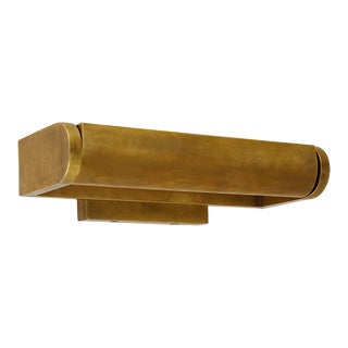 Thomas O'Brien for Visual Comfort Signature David 12" Art Light in Hand-Rubbed Antique Brass For Sale