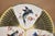 19th Century majolica bird and fan pattern plate from England. There is an impressed WEDGWOOD mark on the back of the...