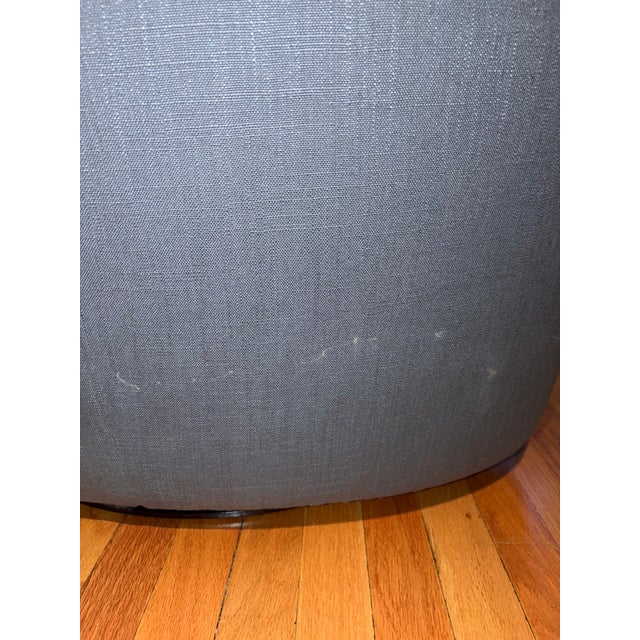 The Gamma Arredamenti Tulip Swivel Chair For Sale - Image 10 of 12
