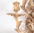 Pair of French Louis XV Style Five-Light Gilt Brass Sconces For Sale - Image 4 of 9