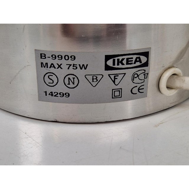 Vintage Alu Bottle Table Lamp from Ikea, 1980s, Set of 2 For Sale - Image 3 of 10