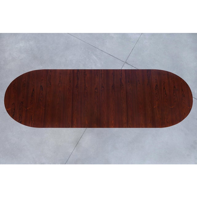 Wood Danish Modern Expanding Rosewood Dining Table by Harry Ostergaard for Moreddi For Sale - Image 7 of 15