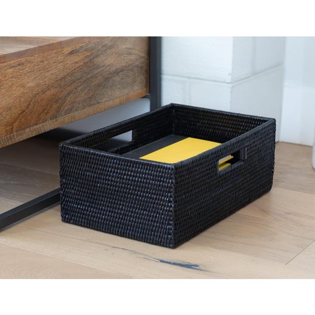 Keeping your life organized will help you work more productively. Our rattan shelf baskets are, eye-catching and space...