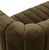 Wood Olive Velvet Tufted Sofa For Sale - Image 7 of 8