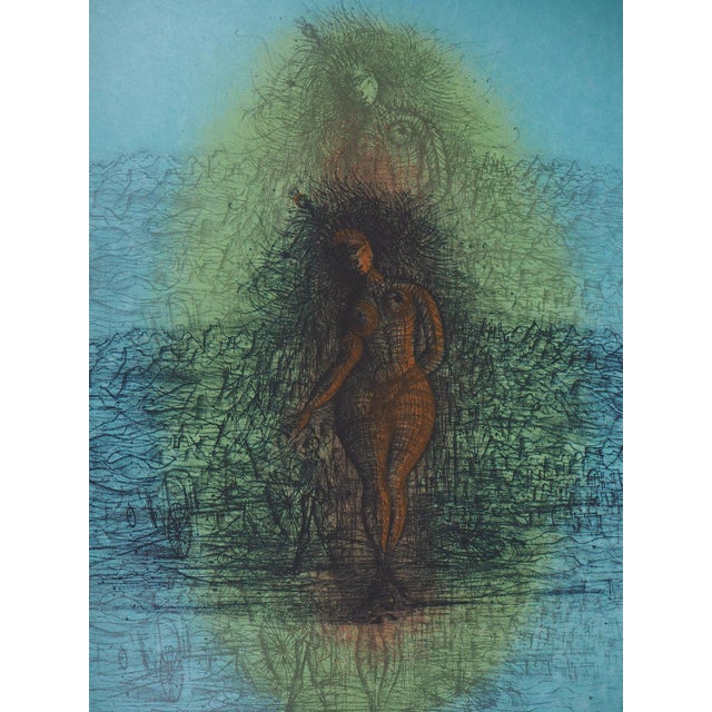 Modern Jean Carzou, Venus, Original Lithograph For Sale - Image 3 of 4