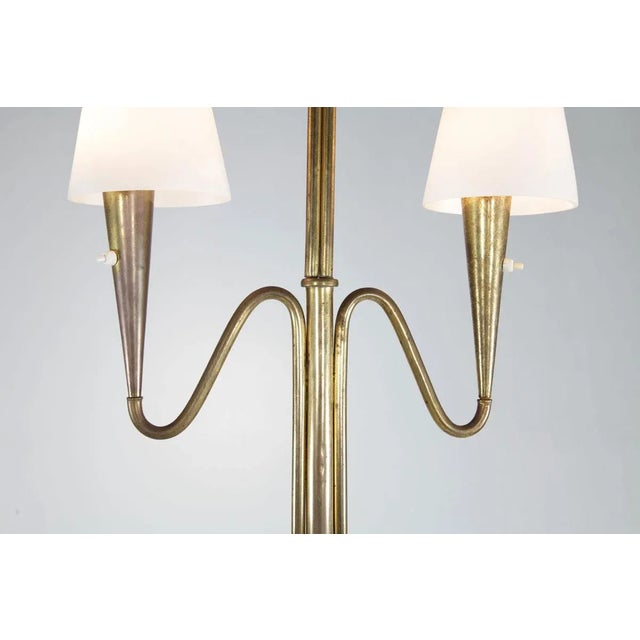 Metal Italian Floor Lamp, 1950s For Sale - Image 7 of 10
