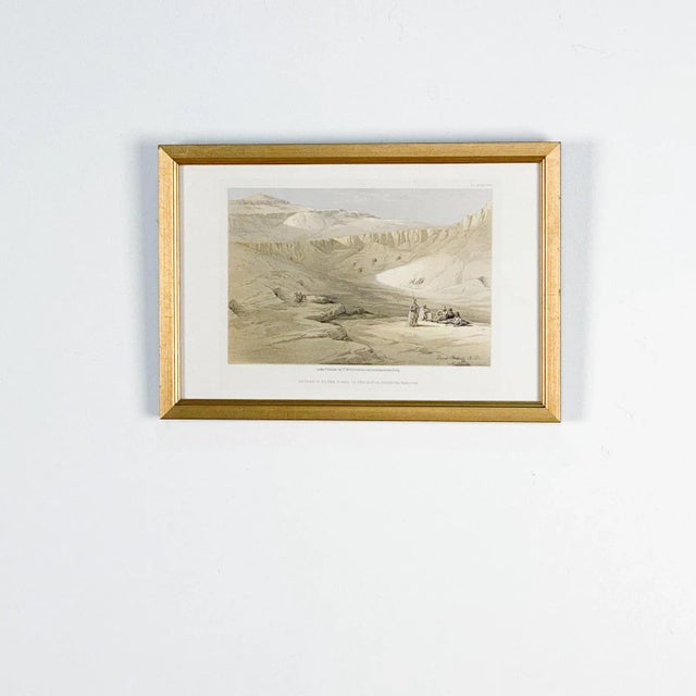 Early 19th Century Print by Roberts, Valley of the Kings, 19th Century For Sale - Image 5 of 5