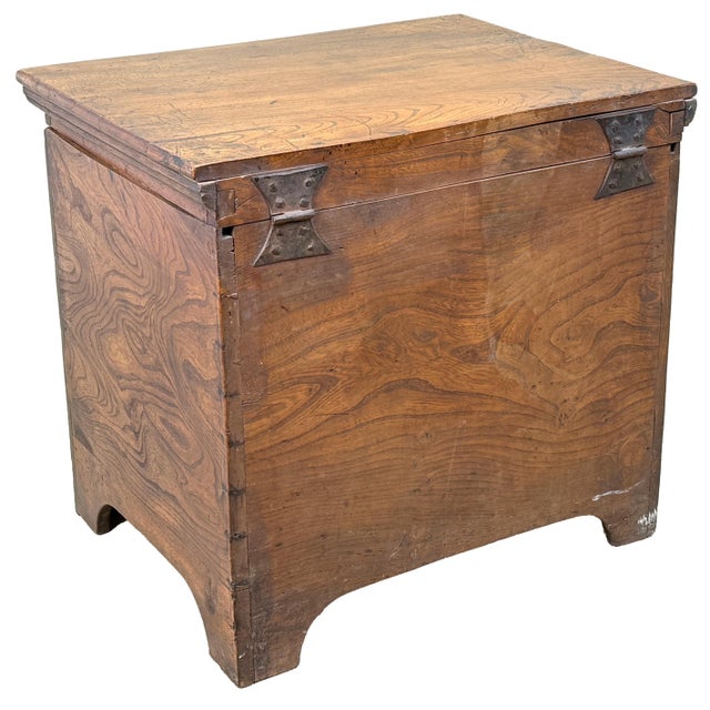 18th Century Georgian Elm Bedside Chest Close Stool For Sale - Image 4 of 13