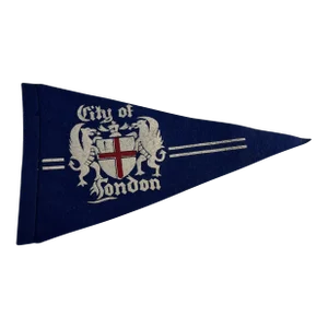 Vintage 1970s City of London Banner