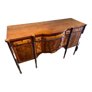 Very Fine Early 19th Center Portsmouth, Nh Federal Inlaid Sideboard