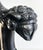 Vintage Ebonized Carved Ram's Head Bergère Chairs, Pair For Sale - Image 12 of 16