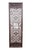 These four traditional Chinese lattice panels feature intricate geometric openwork fretwork typical of late Qing dynasty...