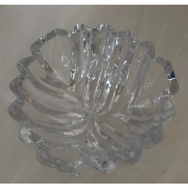 Vintage Orrefors of Sweden Isabella Crystal Bowl For Sale - Image 9 of 9