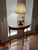 French Early 20th Century Demilune Console Table For Sale - Image 3 of 8