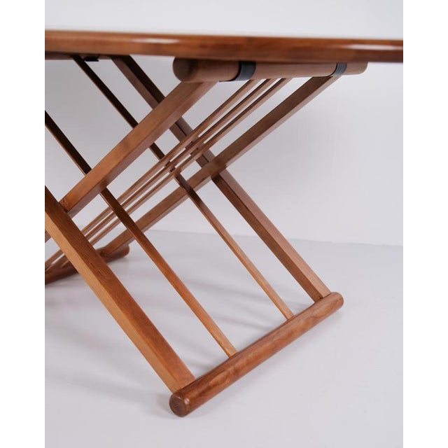 Safari Coffee Table in Light Wood by Andreas Hansen for Haslev Møbelsnedkeri, 1980 For Sale - Image 6 of 11