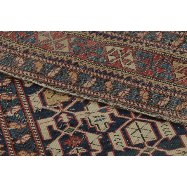 Vintage Turkish Anatolian Rug With Geometric Lattice Design - Rug & Kilim For Sale - Image 9 of 9