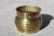 Gold Round Solid Brass Plant Holder, Italy, 1970s For Sale - Image 8 of 8