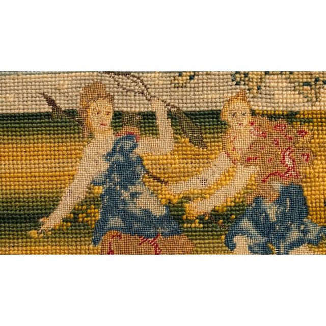 Brown 1970s "Gobelin Artemis" Tapestry For Sale - Image 8 of 9