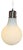 Frosted Glass Bulb Lamp For Sale