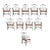 Set of Ten Chippendale Armchairs For Sale