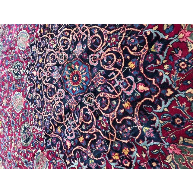 Large Vintage Kerman Rug For Sale - Image 15 of 18