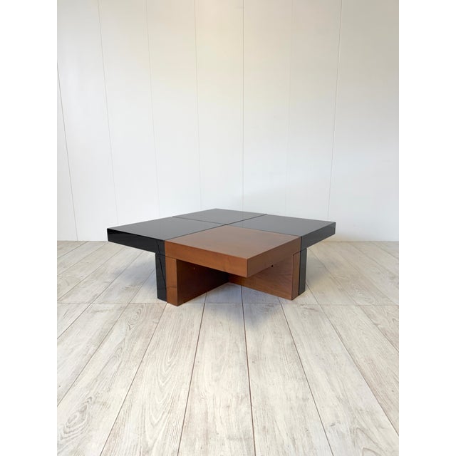 Modular Model Nac Coffee Tables by Cesare Augusto Nava, Italy, 1970s, Set of 4 For Sale - Image 4 of 12