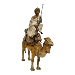 Orientalist Nuremberg Late 19th Century, Arab Lead Sculpture