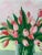 "Forever Spring" is an original acrylic floral painting by Linda McDonough. Tulips are symbolic of happiness, love, joy,...