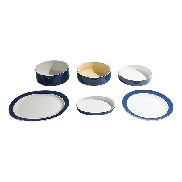 Colonna Service Set by Giovanni Garibaldi for Ginori, 1970s, Set of 6 For Sale