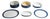 Colonna Service Set by Giovanni Garibaldi for Ginori, 1970s, Set of 6 For Sale