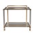 French Brass and Acrylic Glass Console Table by Pierre Vandel, 1970 For Sale - Image 15 of 15