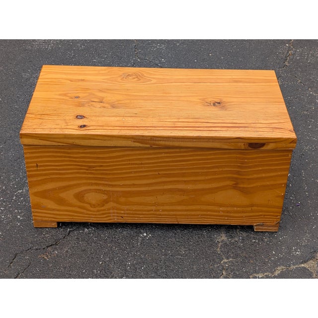 Vintage Cedar Blanket Chest For Sale In Washington DC - Image 6 of 9