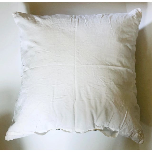 Farmhouse European Cotton Pillow Sham For Sale - Image 3 of 5