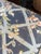 Baker Furniture French Provincial Wingback Bergère & Ottoman in Floral Trellis Print For Sale - Image 9 of 12