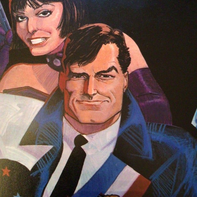 1980s American Flagg Reuben Flagg & Friends Signed Print Number 269/395 For Sale - Image 5 of 12