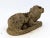English Reconstituted Stone Dog Spaniel Garden Ornament, England 20th Century For Sale - Image 3 of 7