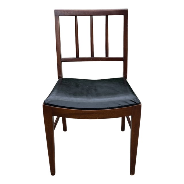 Mid 20th Century Davis Cabinet Company Walnut Dining Chair For Sale